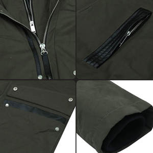 Nueva Llegada, Chaqueta Parka para Hombre al por Mayor, Chaqueta Parka de Invierno con Capucha y Cremallera, Casual, Resistente al Viento, de Alta Calidad, Servicio OEM - Product Image 5
