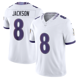 เสื้อฟุตบอลอเมริกันขายส่ง แบบกำหนดเอง ผ้าโพลีเอสเตอร์ 100% ระบายอากาศได้ดี ชุดกีฬาตาข่ายเย็บโลโก้คุณภาพสูง - Product Image 2