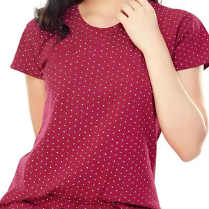 Summer Casual Women's T-Shirt & Short <b>Set</b> High Quality 100% Cotton Breathable Quick Dry <b>Twin</b> <b>Set</b> Price - Product Image 4