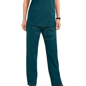 Nurse Hospital Scrubs Medical Uniform <b>Set</b> Soft Comfortable Breathable <b>Doctor</b> Clinic Workwear Top Pants - Product Image 6
