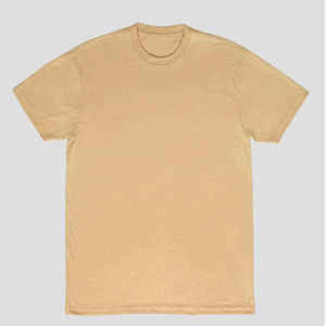 เสื้อยืดคอกลมแขนสั้นสีพื้นสำหรับผู้ชายขายส่ง เสื้อยืดลำลองผ้าฝ้ายสั่งทำสำหรับผู้ชาย - Product Image 1