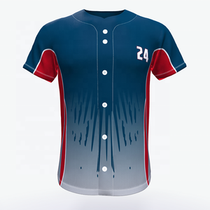 Chemises de Baseball personnalisées, votre propre Design et personnalisable, prix bon marché, sublimation,, vente en gros - Product Image 1