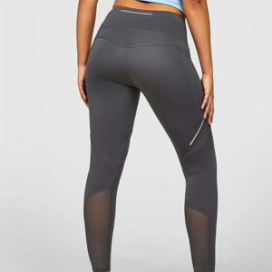 Leggings de fitness personnalisés pour femmes, taille haute, extensibles, pour yoga et entraînement, vêtements de sport légers et confortables, vente en gros - Product Image 5
