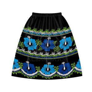 กระโปรงปักลายผู้หญิง รุ่นใหม่ปี 2026 ผ้าฝ้าย 100% กระโปรงยาวปานกลาง สวมใส่สบายๆ กระโปรงปักลาย - Product Image 6