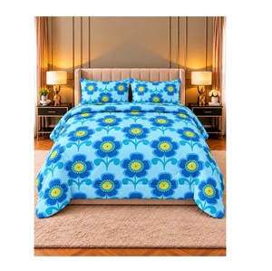Couette en microfibre imprimée 200 GSM avec motifs modernes attrayants, garnissage en polyester doux pour chambre à coucher – Vente en gros - Product Image 3