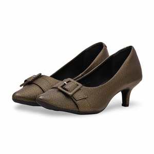 Zapatos de corte negros WN7414 Zapatos planos cómodos - Product Image 3