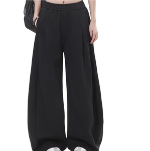 Customized <b>Women's</b> Winter Streetwear <b>Baggy</b> Sweatpants Oversize <b>Joggers</b> 100% Cotton Fleece Breathable Running Sports - Product Image 3