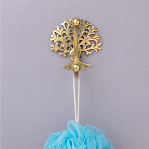 Wholesale Handmade Golden Brass <b>Wall</b> <b>Hook</b> With Tree Pattern Design For Key Holder, Key <b>Wall</b> <b>Hooks</b> for Hanging Coats - Product Image 2