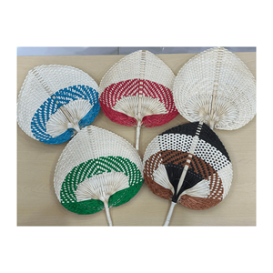 Ventilateur pliable de poche en bambou de mariage à impression personnalisée de haute qualité - Product Image 2