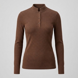 Polo court OEM pour femmes, polo tendance pour jeunes femmes américaines, marques, boutiques, étiquette privée, collections d'été - Product Image 4