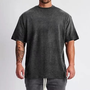 T-shirts en gros OEM, logo personnalisé, coton, streetwear oversize, t-shirts décontractés, commandes en gros, meilleur prix, personnalisation de t-shirts oversize - Product Image 6