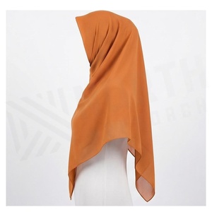 Pañuelo Cuadrado de Chifón para Mujer, Color Sólido, Estilo Elegante y Simple, para Uso Diario en Todas las Estaciones, Accesorio Amigable con la Piel - Product Image 3