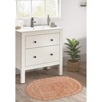 Ensemble de tapis de bain de luxe en coton absorbant avec motif jacquard pour hôtel, spa, douche/baignoire