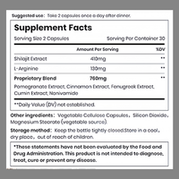 Capsules de Shilajit OEM, Shilajit pur de l'Himalaya avec acide fulvique et minéraux essentiels pour la santé et la vitalité du cerveau