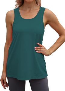 New Women's Summer Tank <b>Top</b> Best Design Short Sleeve Casual Plus Size Breathable Knitted Fabric Solid & Print Pattern Tank - Product Image 5