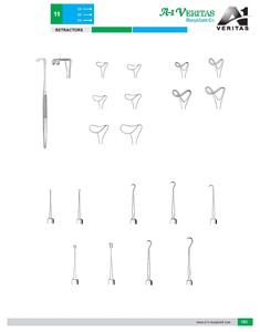 Retractor de calidad superior de acero inoxidable reutilizable OEM personalizado, retractores quirúrgicos VERITAS, base de instrumentos quirúrgicos - Product Image 5