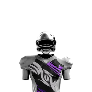 Uniforme de Fútbol Americano de Poliéster Diseñado con Tela Transpirable y Duradera que Ofrece un Ajuste Cómodo para el Entrenamiento en Equipo - Product Image 6