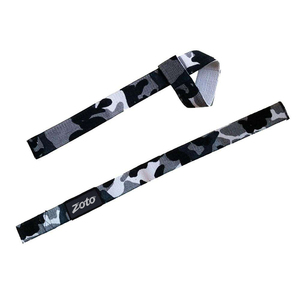 Sangle de levage en néoprène pour haltérophilie, motif camouflage, sangle de soutien en coton pour tractions et rameuses - Product Image 4