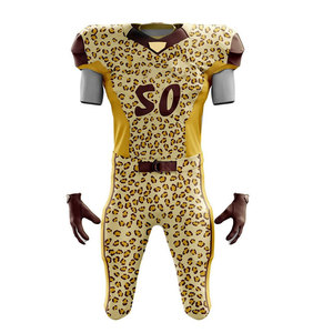 Maillots de football américain personnalisables en gros, sur mesure, pour hommes, uniformes d'entraînement de football américain brodés - Product Image 5