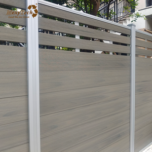 Recinzione composita di nuova progettazione dell'estrusione di co recinzione a traliccio medio <span class=keywords><strong>per</strong></span> il giardino ecologico del recinto del wpc del giardino della villa - Product Image 4
