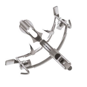 Retractor de mordaza bucal de acero inoxidable Dingman, instrumento quirúrgico duradero ranurado para procedimientos orales y maxilofaciales - Product Image 4