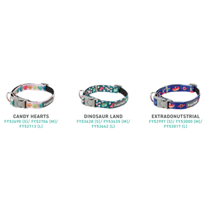 Collier FuzzYard pour animaux de compagnie Dinosaure (Moyen) - Product Image 6