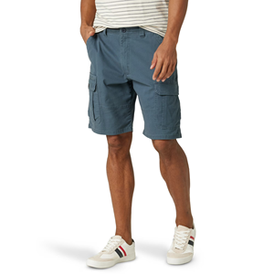 Solid Color Breathable Cotton Comfortable Multi-Pocket High Waist Men's Casual Summer Cargo Shorts - Product Image 5