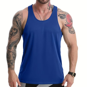 New Trendy Comfortable 2026 Make Your Own With Best Supplier Breathable Durable Workout Fitness <b>Singlets</b> For Daily Workout - Product Image 1