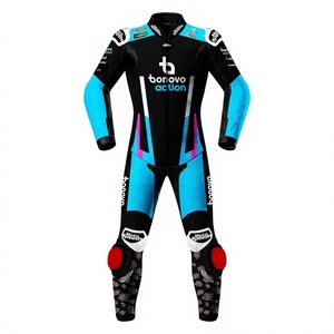 Traje de Motociclismo Scott Redding WSBK Rucati 1 Pieza, Traje de Piel de Vacuno/Canguro para Carreras/Pista, Nivel CE 2 - Product Image 1
