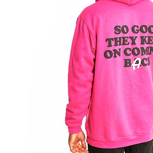 Sudadera con capucha para hombre y mujer, de punto, de forro polar grueso, de manga larga, con estampado en relieve y logotipo frontal, de buena calidad, superventas - Product Image 4