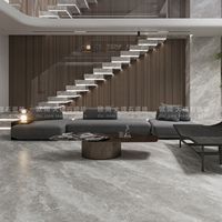 Carreaux de céramique Foshan 900*1800, grand format, imitation pierre, texture moderne, carreaux muraux pour salle de bain, haute qualité, intérieur