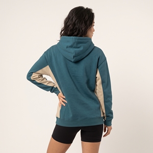 Sudadera con Capucha Personalizada para Mujer 2026, Diseño Color Block, Manga Larga, con Logotipo Impreso, Bolsillo Canguro, Estilo Casual para Otoño - Product Image 2