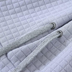 Sweats à capuche d'hiver personnalisés en gros pour impression numérique - Couleur ardoise, coupe oversize unisexe, 100% coton teint uni - Product Image 3