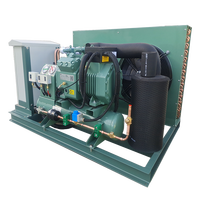 Unité de condensation semi-hermétique 5HP pour chambre froide de réfrigération et congélation, à refroidissement par air évaporatif, pour chaîne du froid