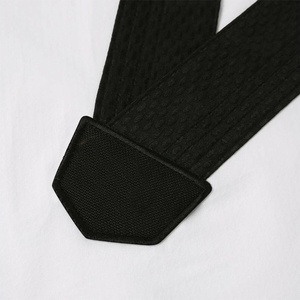 Nouvelle arrivée, uniforme de taekwondo OEM avec logo personnalisé, léger et confortable, polyester/coton, séchage rapide, respirant, fabriqué au Pakistan - Product Image 5