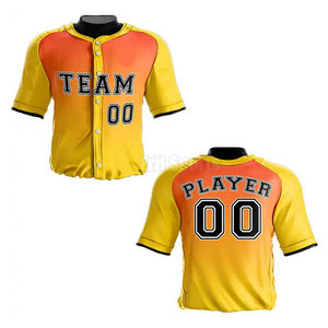 Uniforme de Béisbol Transpirable y Elegante para Hombre con Pantalones y Número Personalizables en Varios Colores 100% Poliéster - Product Image 3