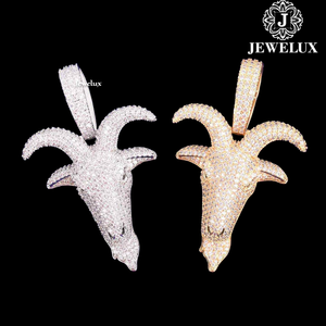 Colgante de Plata 925 de Primera Calidad, Estilo Hip Hop, Joyería de Lujo de Moda, Precio de Exportación Disponible - Product Image 6