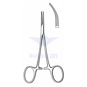 Pinzas Hemostáticas Micro Mosquito Artery de 12 cm (4-3/4 Pulgadas), Curvas, Extra Delicadas, de Acero Inoxidable Premium para Microcirugía - Product Image 2
