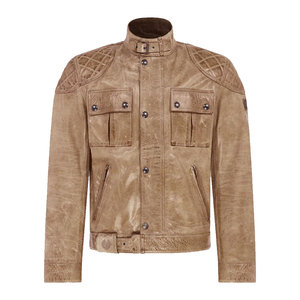 Blouson de moto en cuir léger et confortable pour homme 2026 – Vêtement de course hivernal respirant, coupe-vent et imperméable à manches longues - Product Image 1