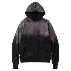 Sudadera con Capucha para Hombre, Estilo Único, Transpirable, Lavado Ácido, Efecto Desgastado, Gran Venta, Nueva Llegada, Suministro en Línea - Product Image 6