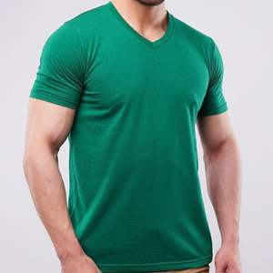 Camisetas Personalizadas de Algodón 100% Tejido para Hombre, Estilo Urbano y Deportivo, Corte Regular, Bordadas, de Verano, Fabricante OEM ODM, Secado Rápido - Product Image 2