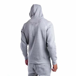 Sudadera con capucha para hombre, corte regular, color liso, diseño con bolsillos, estilo casual, para otoño, 100% algodón - Product Image 2