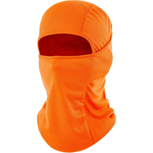 Pasamontañas Unisex Verde Oliva, Máscara Facial con Capucha, Color Sólido, Estilo Deportivo para Adultos, Uso en las Cuatro Estaciones - Product Image 5