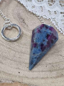 พลอยทับทิมจากธรรมชาติหัตถกรรมหินกึ่งมีค่าแกะสลักแบบเรกิสำหรับการทำสมาธิ - Product Image 6