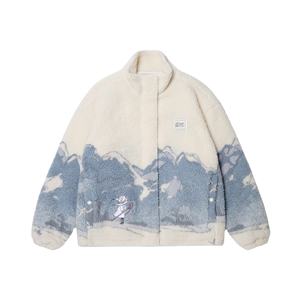 Sudadera con Capucha Personalizada de Mujer, Estilo Vintage, Otoñal, con Estampado Geométrico, Forro Polar Sherpa, Estilo Western, Personalizable, 2 Piezas - Product Image 6