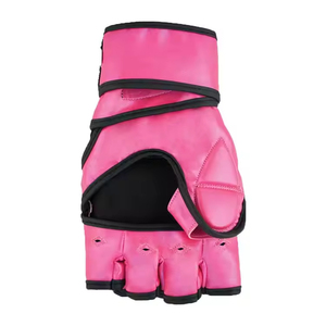 Gants de fitness en cuir pour femmes, légers, respirants, pour l'entraînement en salle de sport, le yoga, la musculation, demi-doigts, antidérapants, haute performance - Product Image 2