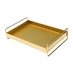 Plateau décoratif carré martelé artisanal en aluminium – Plateau de service et centre de table pour la décoration intérieure et les cadeaux - Product Image 5