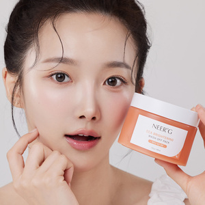 [NEERG] Mascarilla de Gel Vegana Jeju CCA Complex 110g con Zanahoria y Manzana para una Piel Radiante y Mascarilla Lavable - Product Image 4