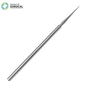 Aiguille chirurgicale en acier inoxydable à pointe acérée, à usage unique, stérile, avec manche certifié CE, Classe I, garantie 1 an - Product Image 6