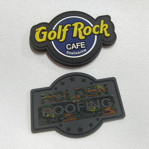 Factory Customized Tactical Uniform Rubber PVC Patches Eco-Friendly Sew-On Custom Logo Patch <b>Badge</b> Wholesale - Product Image 1